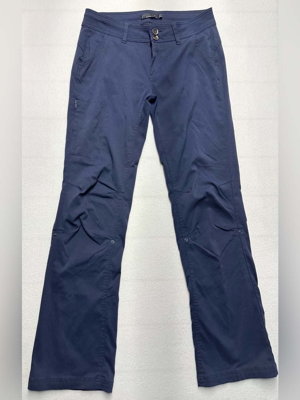 prAna Stretch Zion Mid Rise Pants Women’s 6 Navy Hiking Outdoor 31”